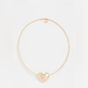 Lauren Rubinski Solid 14K Gold Heart Necklace Made in Italy